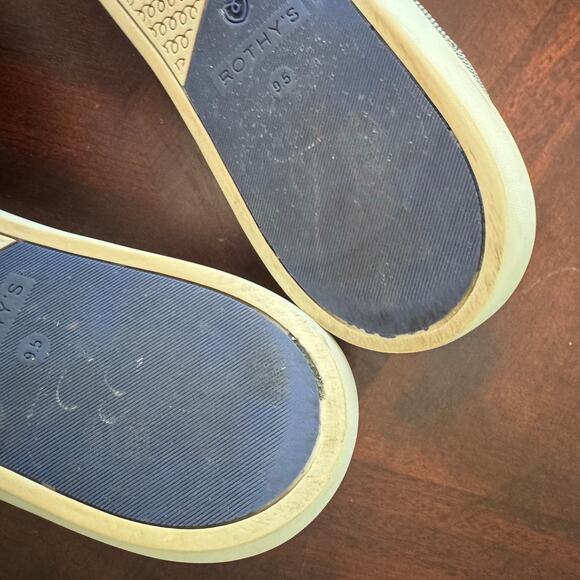 Rothy's The Slip On Anchor Knit Fabric Casual Low Top Sneakers Women’s US‎ 9.5 - Picture 8 of 10